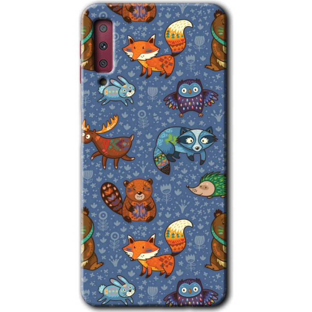 Bera Aksesuar Samsung Galaxy A7 2018 Kılıf Hd Desen Baskılı Arka Kapak - Animals Funny Cep Telefonu Kılıfı Fiyatı