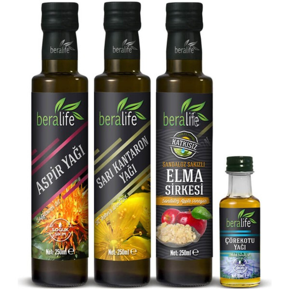 Beralife Yağ + Sirke 4'lü - 770 ml Oto Boyaları Fiyatı