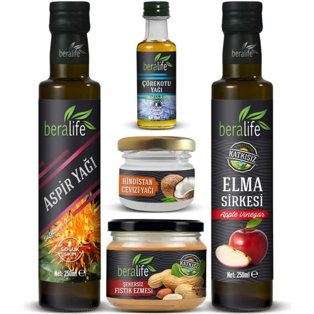 Beralife Yağ + Sirke + Ezme 5'li - 850 ml Oto Boyaları Fiyatı