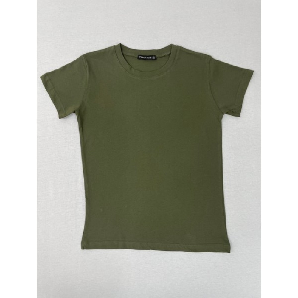 Berat Butik Haki Bisiklet Yaka Çocuk Tshirt Erkek Çocuk T-shirt Fiyatı