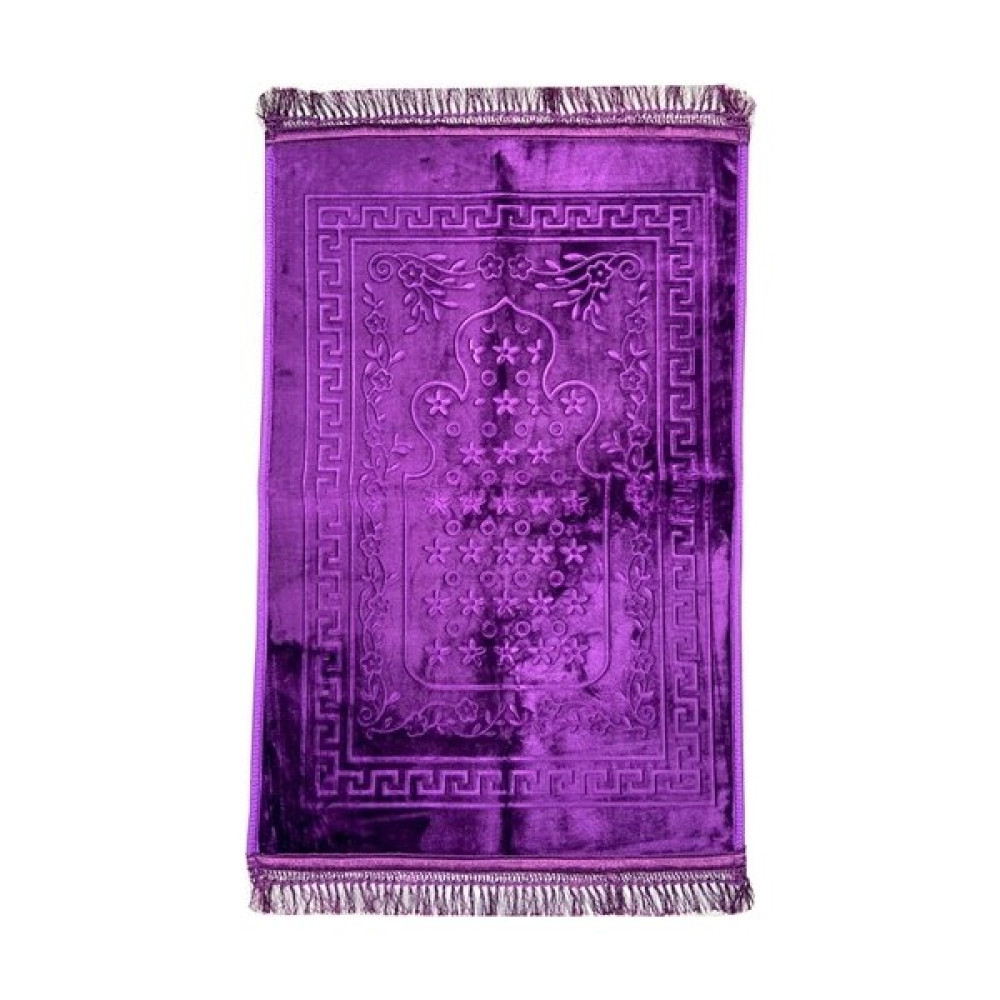 Berat Seccade - Namazlık - Kadife Seccade - Lüks Peluş Seccade - 2 Adet - Renkli - 70 x 110 cm Seccade Fiyatı