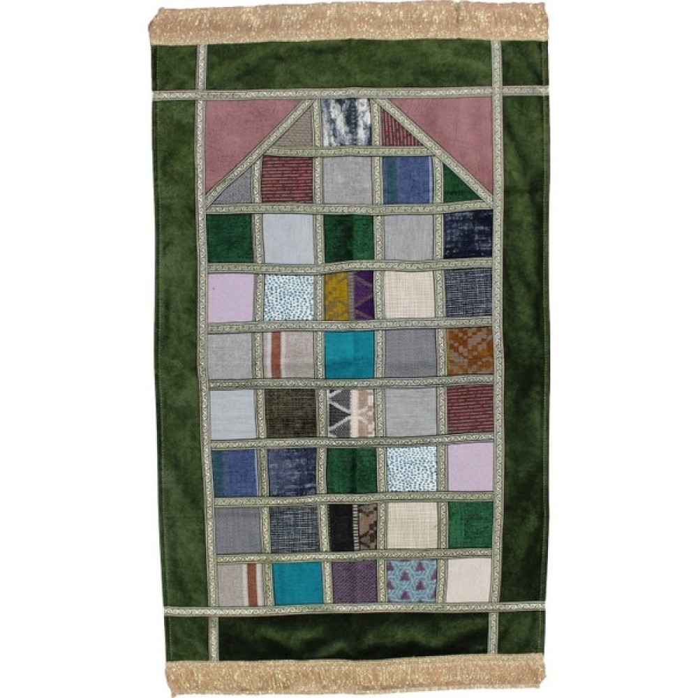 Berat Seccade - Namazlık - Kırkyama Seccade - Astarlı Seccade - 1 Adet - Renkli - 70 x 110 cm Seccade Fiyatı
