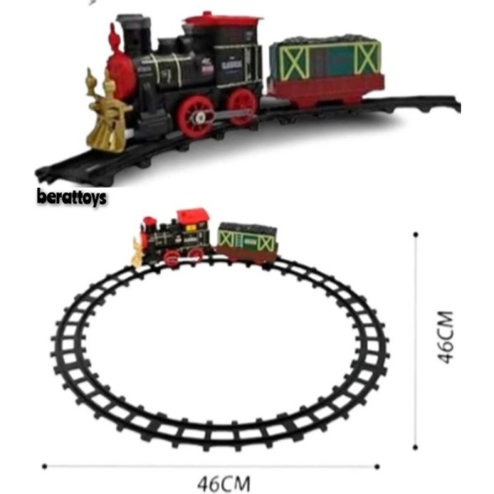 Berat Toys Berattoys 10 Parça Oyuncak Pilli Tren Vagon Raylı Pilli Tiren Büyük Boy Tren Oyuncak Araç Fiyatı