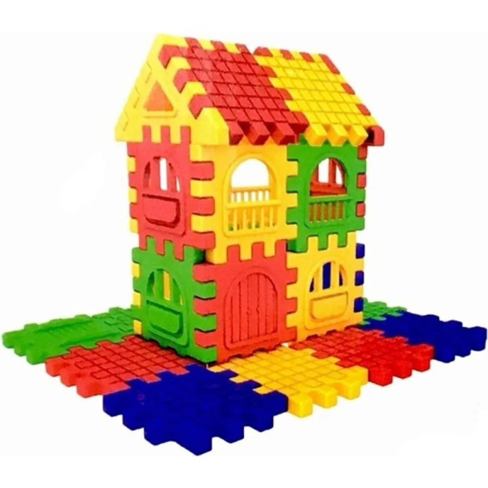 Berat Toys Berattoys 128 Parça Puzzle City 3D Yapı ve Tasarım Blokları Eğitici Oyuncak Legolar ( Yapım Oyuncakları ) Fiyatı