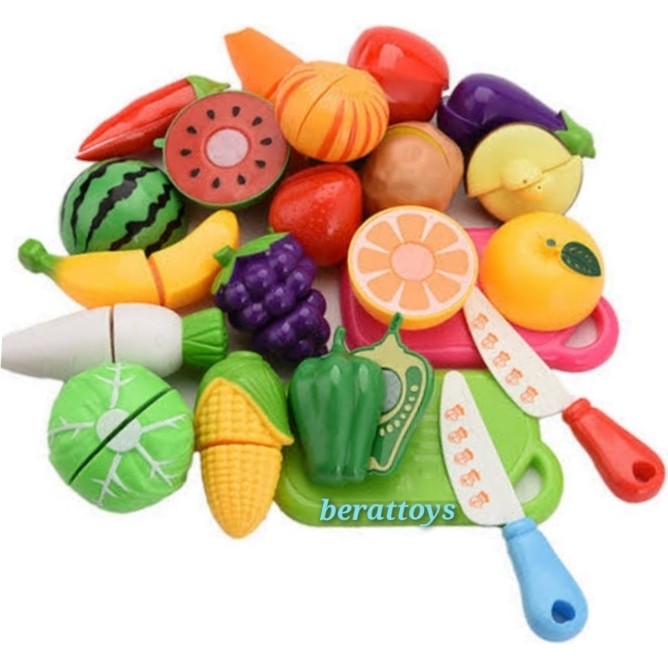 Berat Toys Berattoys 28 Parça Kesilebilir Meyve Sebzeler Oyuncak Seti 5 - 7 Yaş İçin Eğlenceli Evcilik Anne Bebek Oyuncak Fiyatı