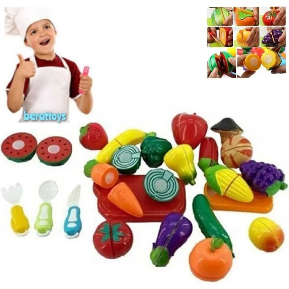 Berat Toys Berattoys 40 Pcs Kesilebilen Meyve Sebze Oyuncak Meyve Kesilen Meyve Evcilik Oyuncakları Mutfak Set Oyuncak Fiyatı