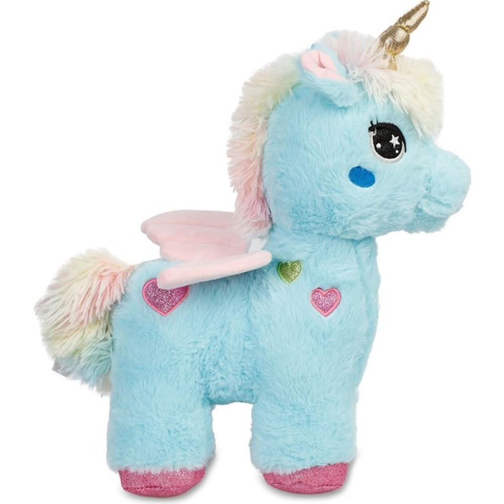 Berat Toys Berattoys Kanatlı Unicorn At 35 cm Oyuncak Mint Peluş Pony At Uyku ve Oyun Arkadaşı - 01-Mavi Peluş Oyuncaklar Fiyatı