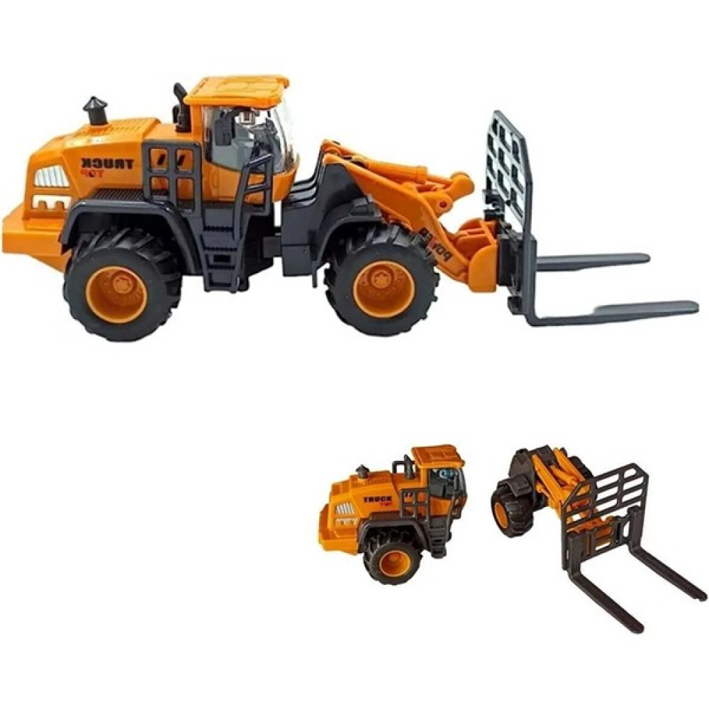 Berat Toys Berattoys Oyuncak Iş Makinaları Forklift Kırılmaz Plastik Sürtmeli Forklift Iş Araçları Oyuncak Araç Fiyatı