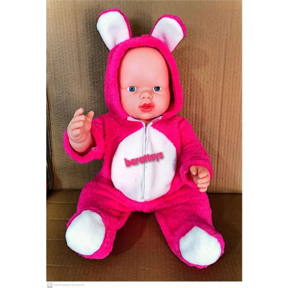 Berat Toys Berattoys Türkçe Konuşan Et Bebek 55 cm Peluş Kostümlü Et Bebek Dev Et Bebek Sesli Et Bebek - Pembe - Beyaz Eğitici Oyuncak Fiyatı