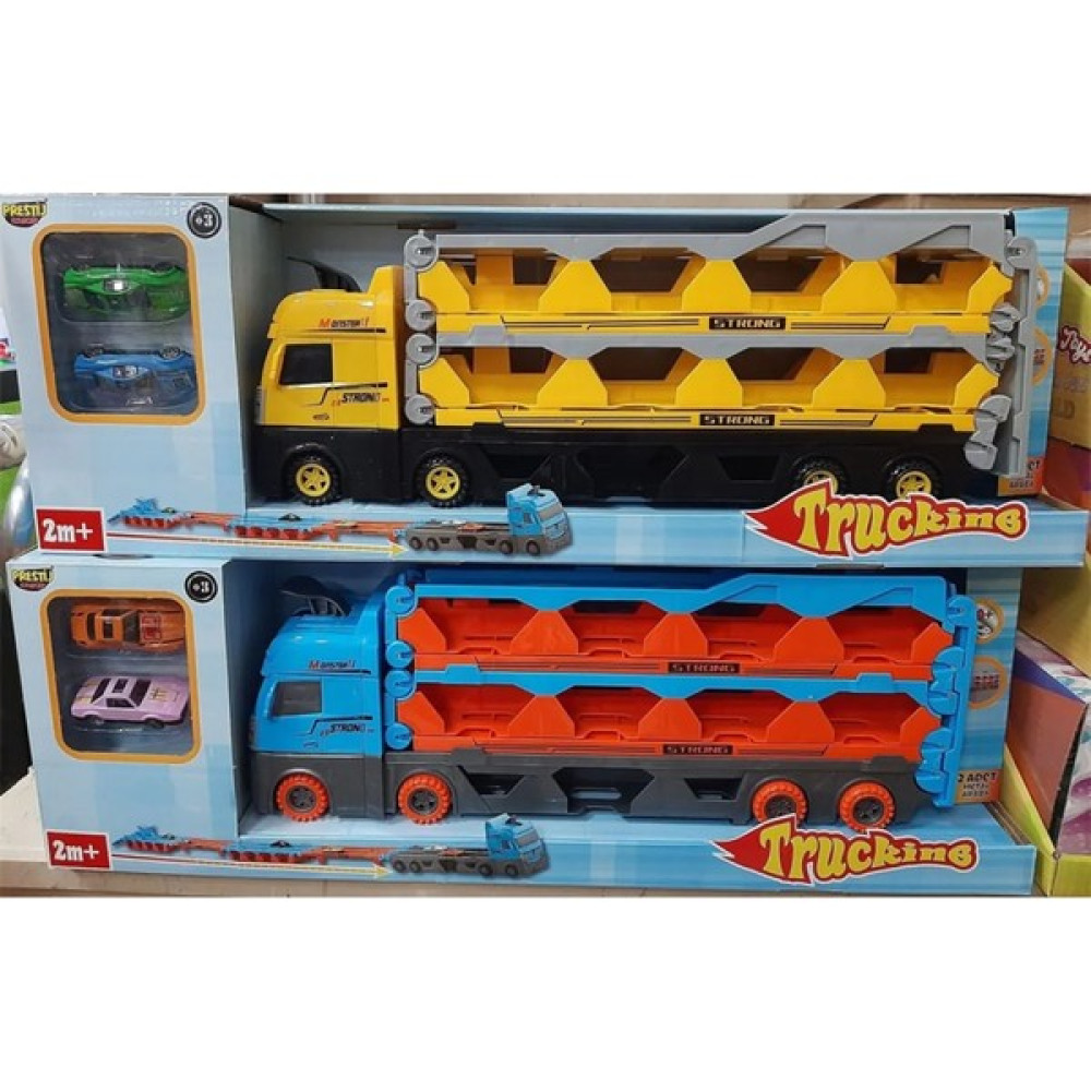 Berat Toys Berattoys Yarış Pisti Özellikli Araç Taşıyıcı Oyuncak Tır 2 Metre Uzunluk Araç Fırlatma Özellikli Oyuncak Araç Fiyatı
