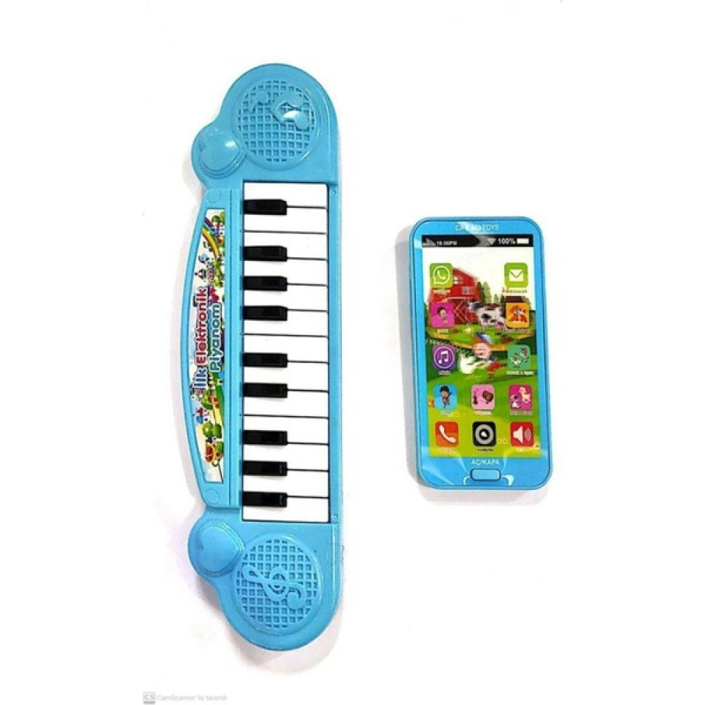 Berat Toys Cep Telefonu Türkçe Müzikli Hayvan Sesli Dokunmatik ve Piyano - Mavi Eğitici Oyuncak Fiyatı