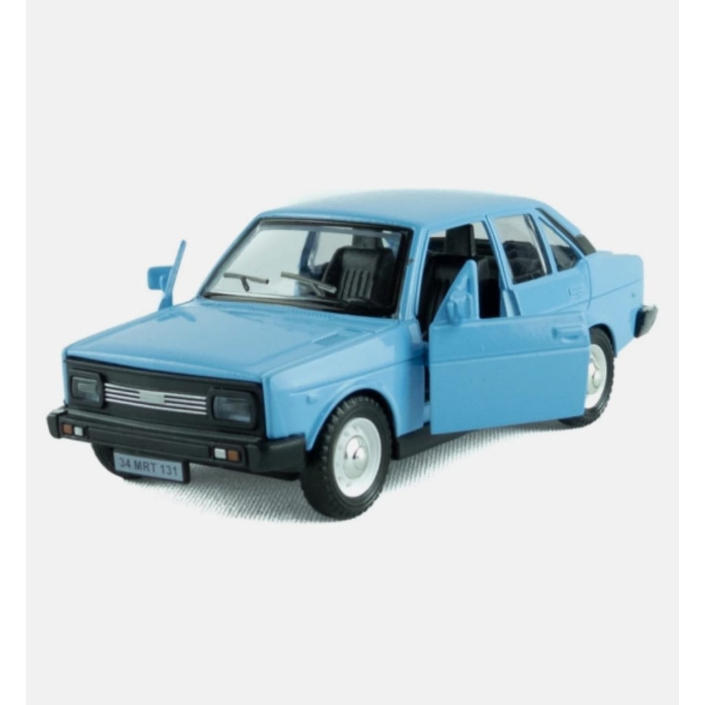 Berattoys Murat 131 Model Araba Metal Çekbırak Sesli Işıklı 1.36 Ölçek 12 cm Metal Araba - Mavi Oyuncak Araç Fiyatı