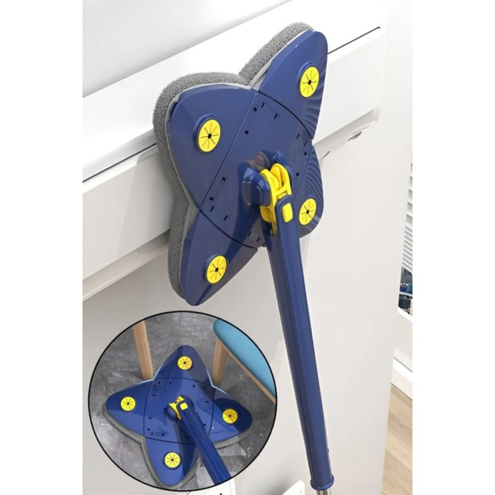 Berdina Home Kare Mop Deterjan Hazneli Sıkmalı Yedek Bezli - Lacivert Temizlik Malzemeleri Fiyatı