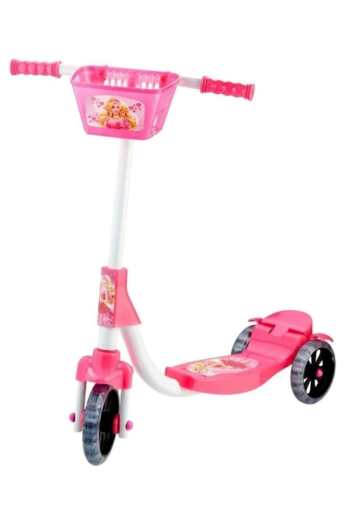 Beren Oyuncak 3 Tekerlekli Frenli Çocuk Scooter Barbie Figürlü (55 KG TAŞIMA KAPASİTELİ)" Scooter Fiyatı