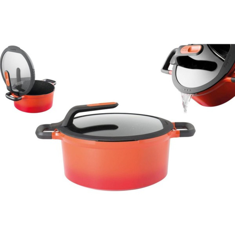 Berghoff 2307403 Gem Stay Cool Tencere Turuncu 28 c Tencereler Fiyatı