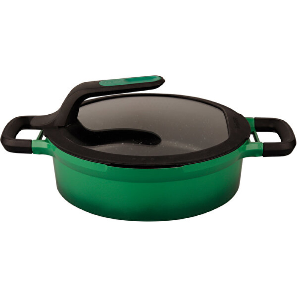 Berghoff 8501336 Gem Stay Cool Kısa Tencere Açık Yeşil 24 cm Tencere / Tava Setleri Fiyatı