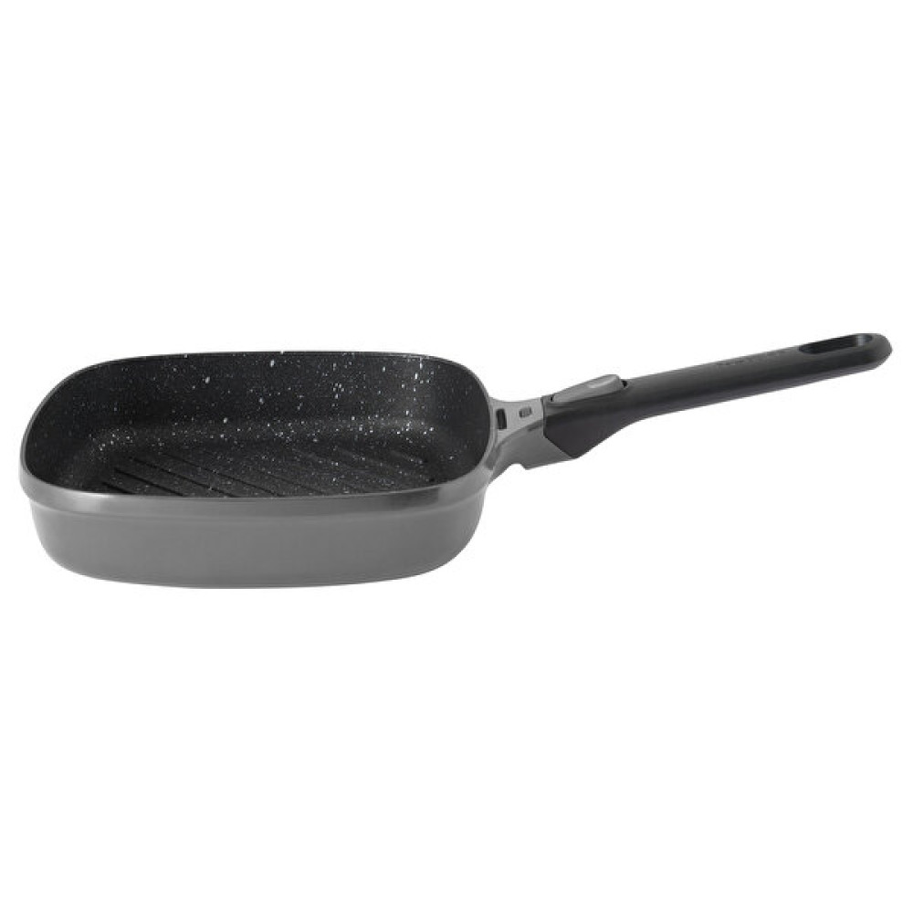 Berghoff Gem Stay Cool 24 CM Çıkarılabilir Saplı Gri Izgara Kare Tava 8501031 Tavalar Fiyatı