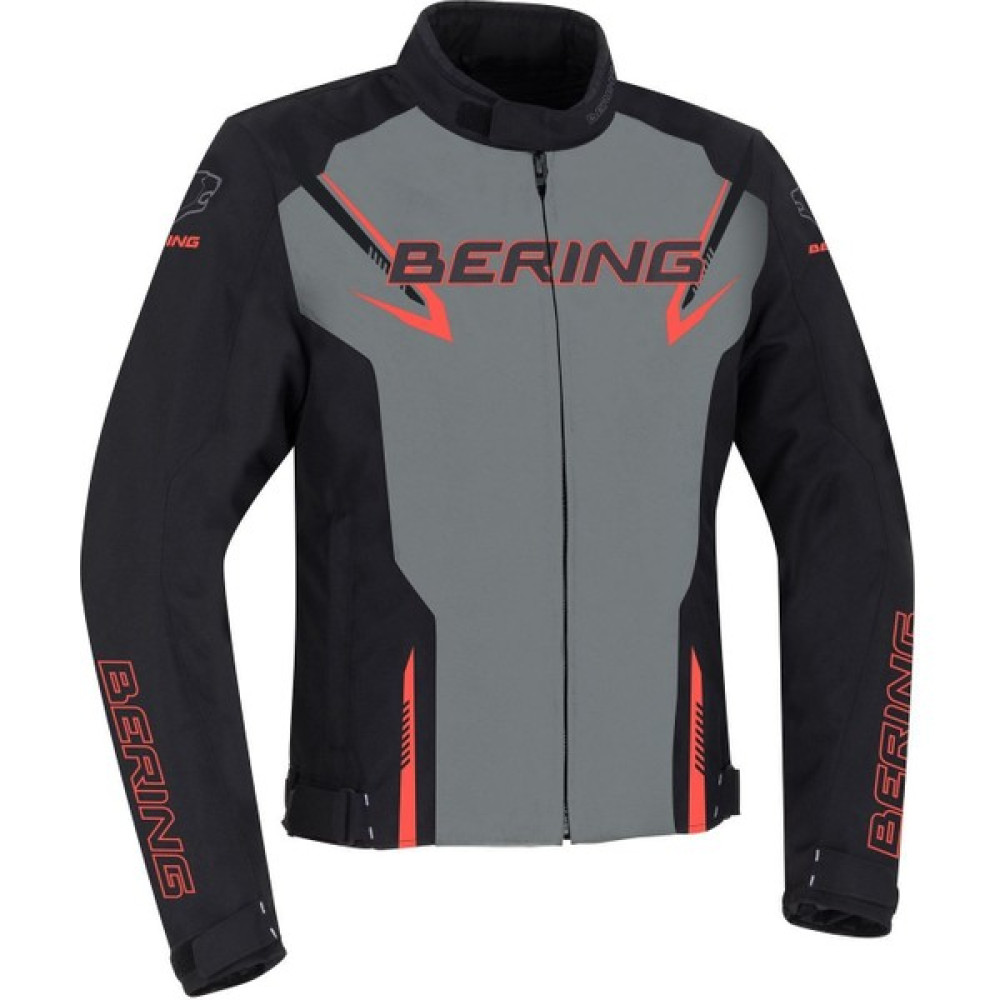 Bering Maceo Motosiklet Montu 4 Mevsim - L - Siyah - Gri Motorsiklet Montları Fiyatı