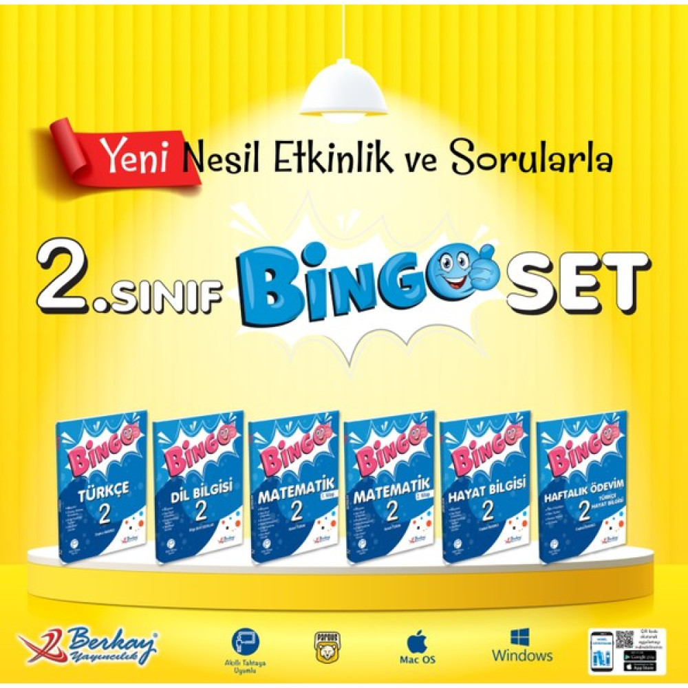 Berkay Yayınları 2. Sınıf Bingo Set Tüm Dersler Fiyatı