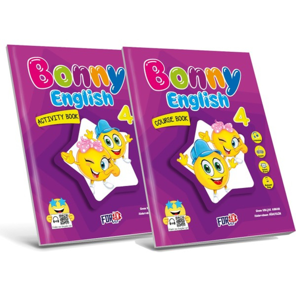 Berkay Yayınları 4. Sınıf Bonny English 2'li Set Kaynak Kitapları Fiyatı