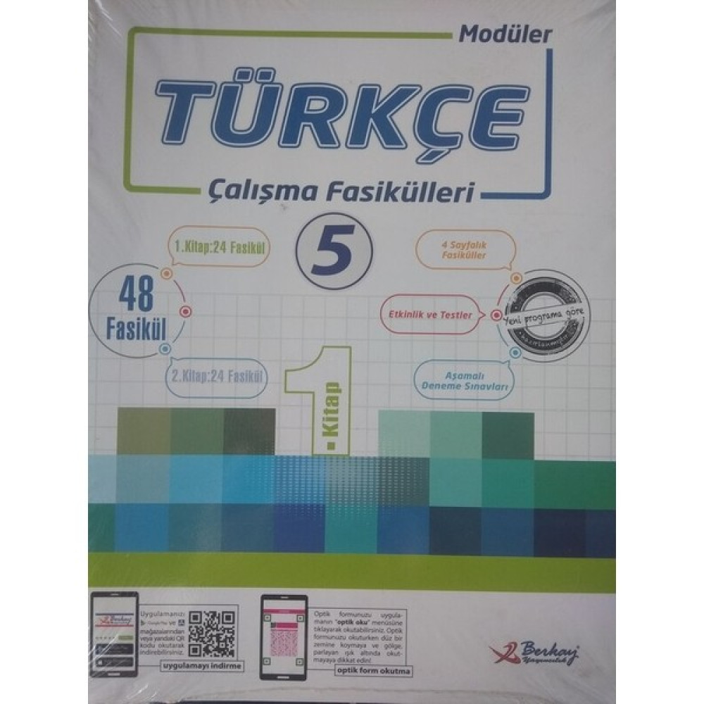 Berkay Yayınları Modüler Türkçe Fasikülleri 5. Sınıf 2'li Kitap Türkçe Fiyatı