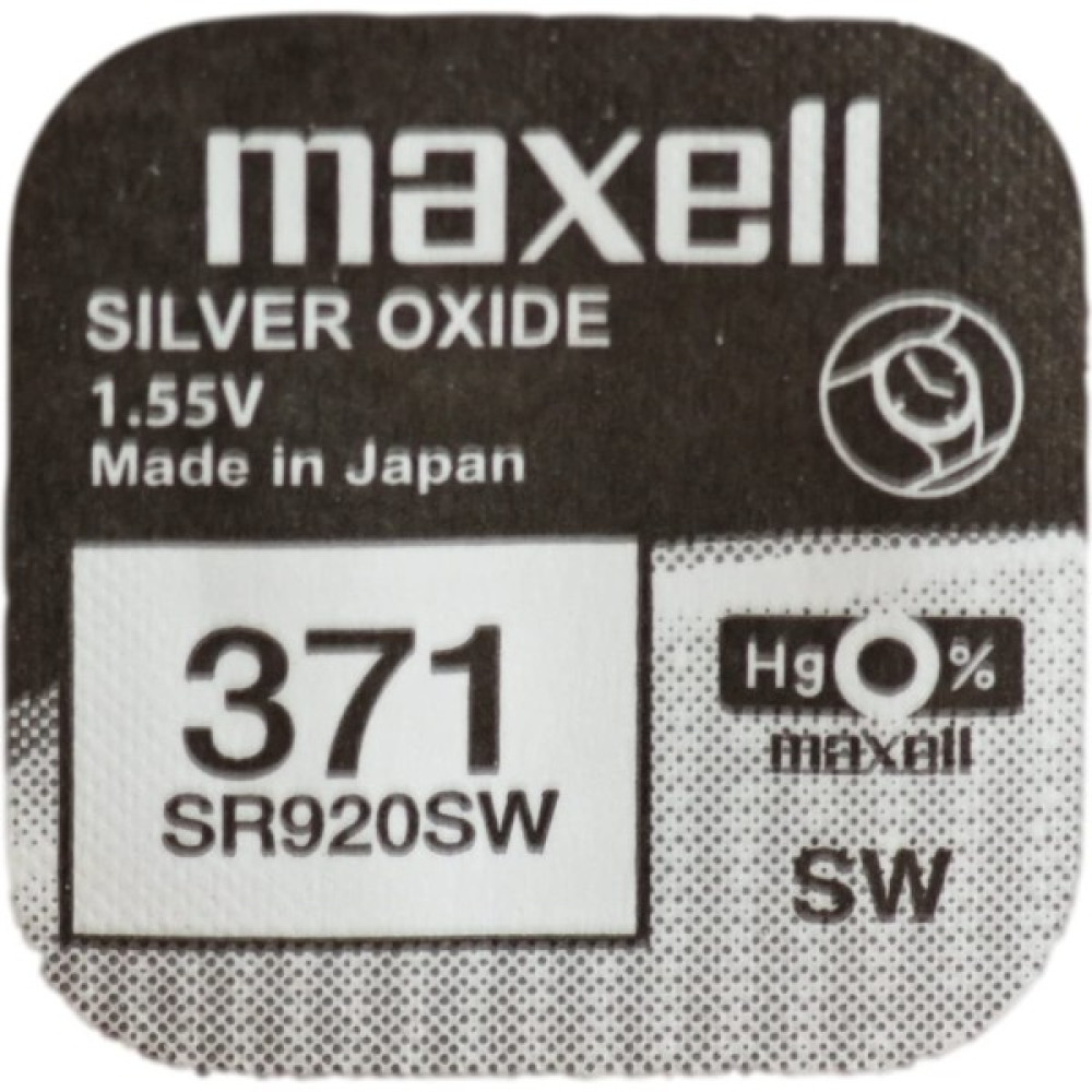 Berlin Shop 371 SR920SW Sb-Saat Pili/düğme Pil (1,55 v, Gümüş Oksit,% 0 cıva),1 adet Diğer Fiyatı
