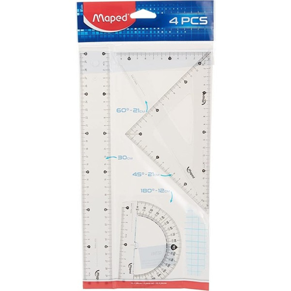 Berlin Shop Maped Ofis ve Kirtasiye 242830 4'lü Start Maxi Cetvel Seti 30 cm Oto Boyaları Fiyatı