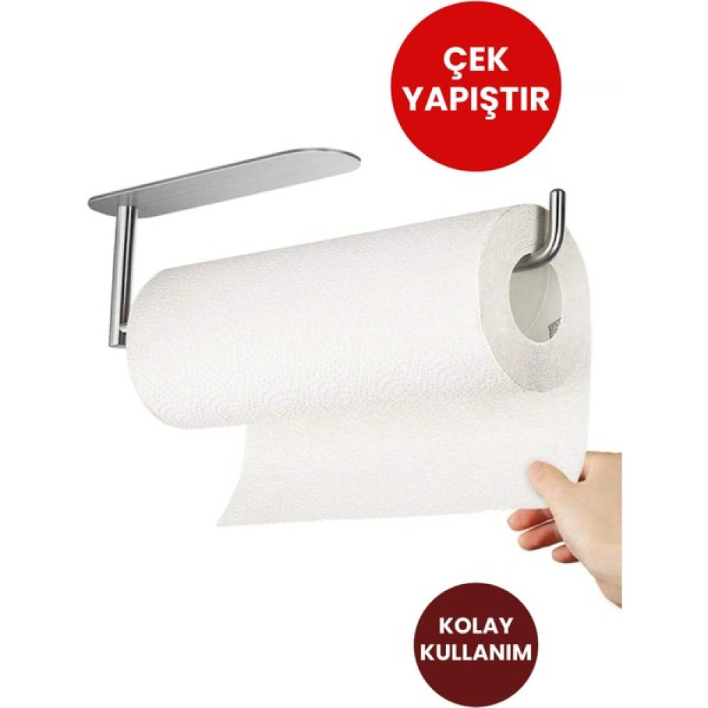Bermega Kağıt Havluluk, Havlu Askısı, Askılık, Mutfak ve Banyo Aksesuarları, Ömürlük Paslanmaz Çelik, Kalite Havluluk Fiyatı