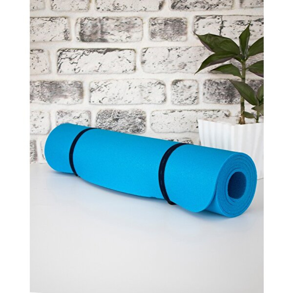 Bermody Bermody Mavi 5 mm 60CM x 180CM Spor Matı Yogamat Pilates Kamp Matı Pilates Minderi Fiyatı