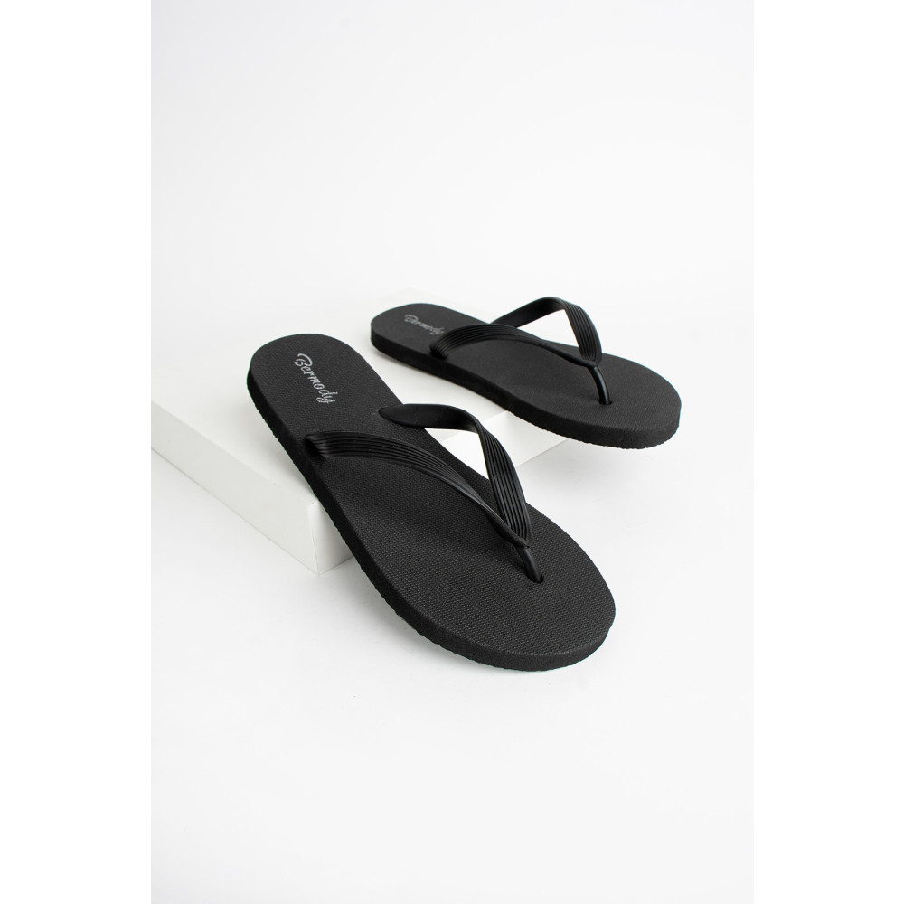 Bermody Erkek Rahat Parmak Arası Siyah Basic Plaj Terliği Flip Flops 41 Beden Unisex Sandalet Fiyatı