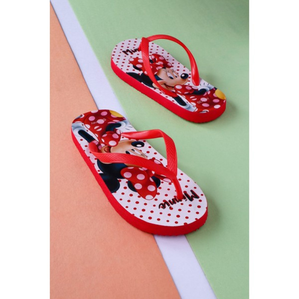 Bermody Minnie Mouse Çocuk Unisex Rahat Parmak Arası Plaj Terliği Flipflop Erkek Çocuk Terlik & Sandaleti Fiyatı