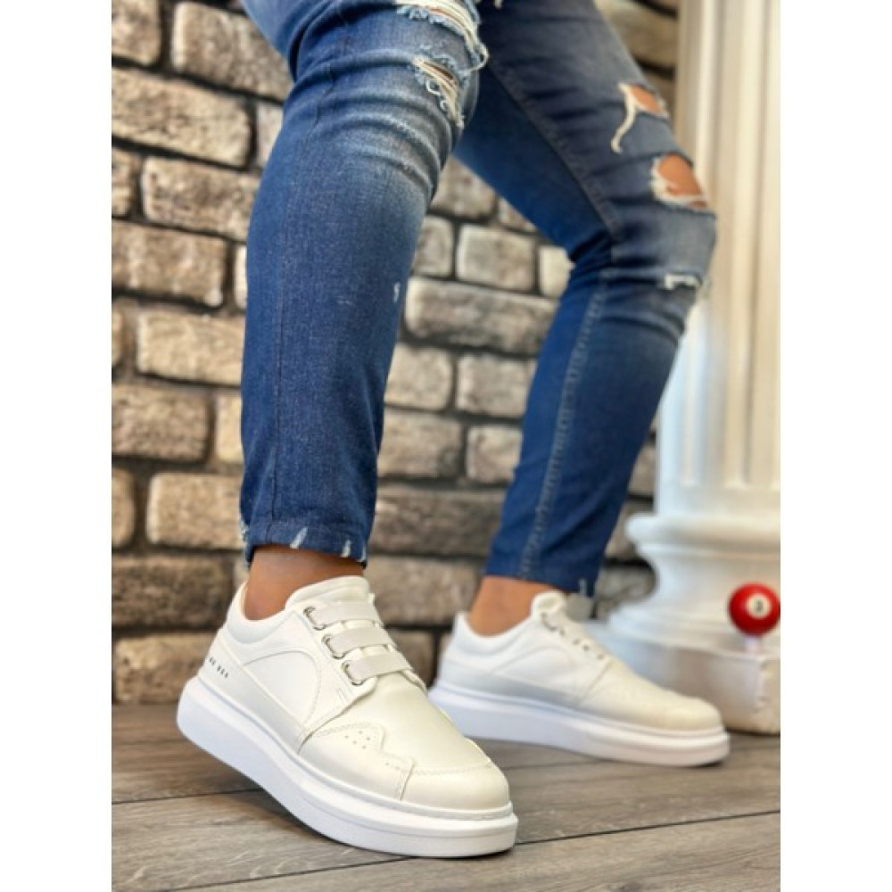 Bernami Boa Kalın Taban Bağcıksız Tarz Casual Beyaz Erkek Ayakkabı Çok Renkli [gymbrnm] Spor Ayakkabı Fiyatı
