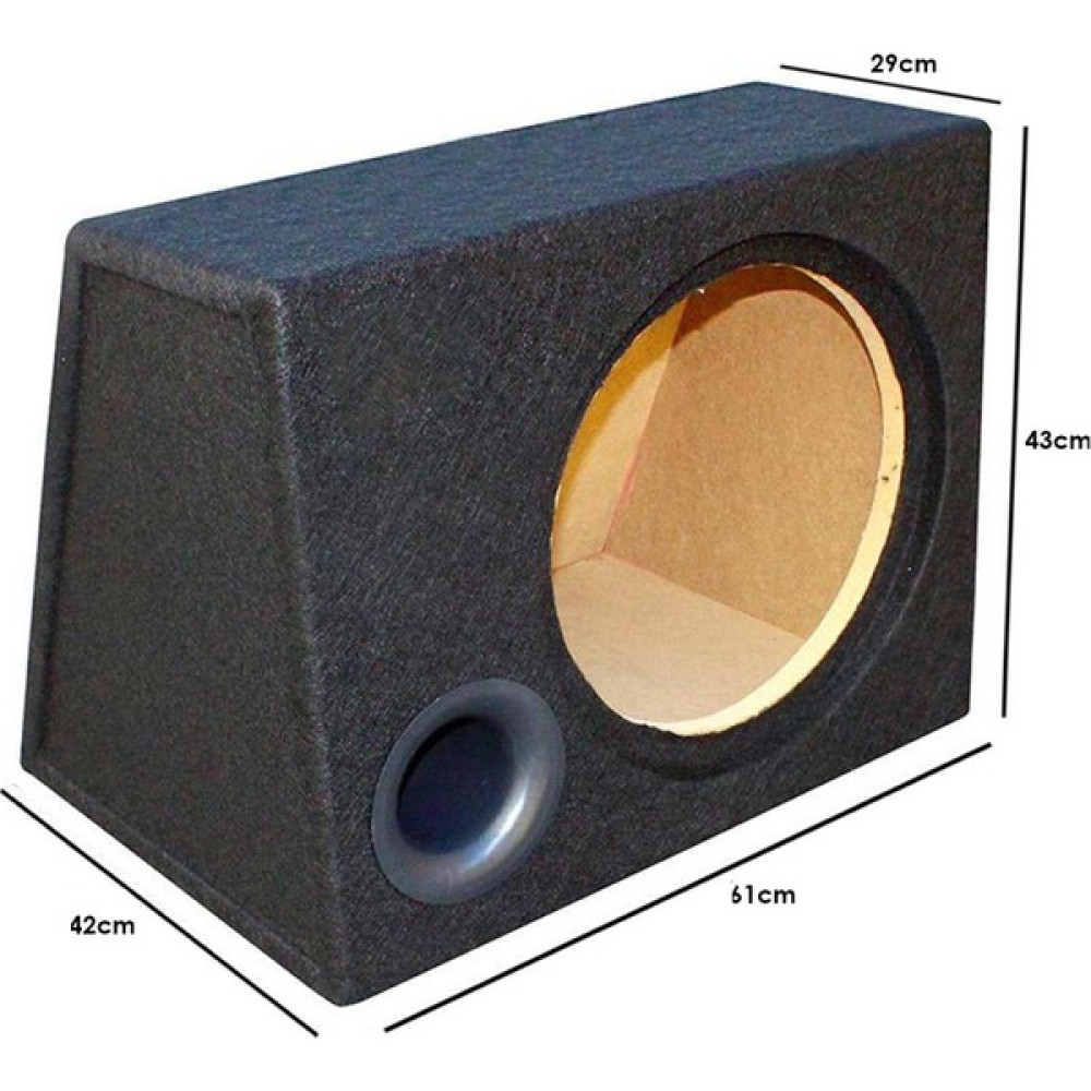 Bernami BYR002 Boş Bass Kabin 38CM [efsngrck] Oto Hoparlörleri & SubWoofer Fiyatı