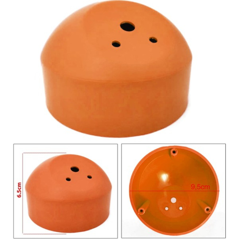 Bernami BYR002 Tweeter Dome Kabin Yuvasi 10CM Tabansiz Turuncu (2 Adet) [efsngrck] Oto Hoparlörleri & SubWoofer Fiyatı
