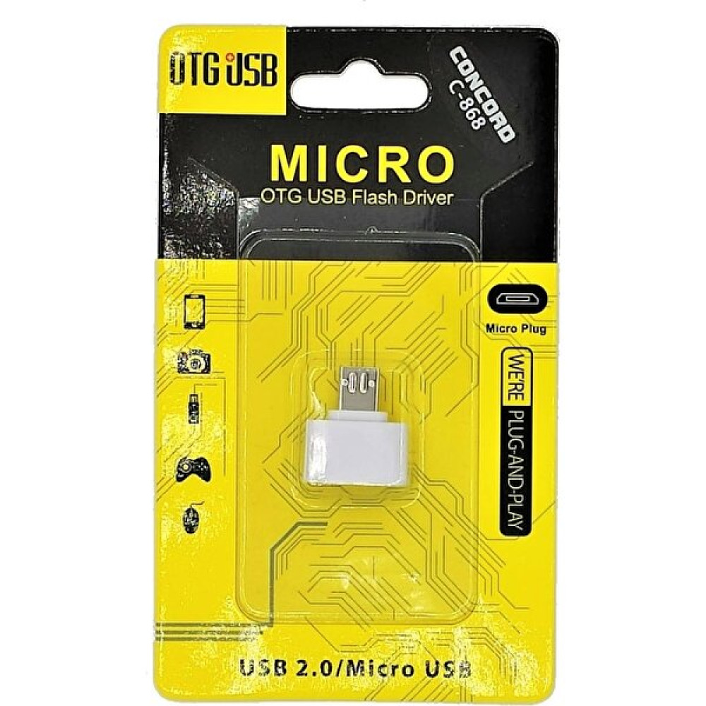 Bernami (Micro) USB Otg Dönüştürücü Concord C-868 Brnm [gymbrnm] Bilgisayar Çevirici ve Adaptörü Fiyatı