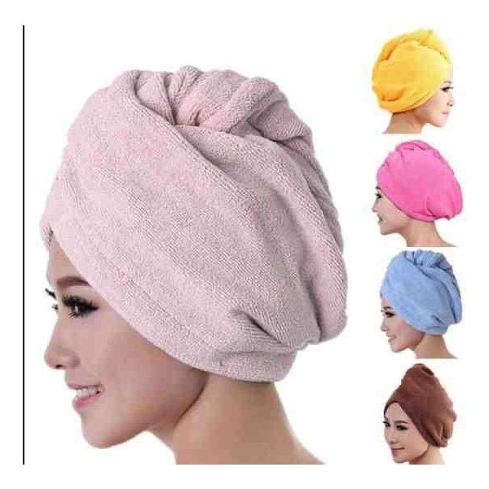 Berr Home Berre Home Havlu Saç Bonesi - 27 x 29 cm - Açık - Pembe El / Yüz Havlusu Fiyatı