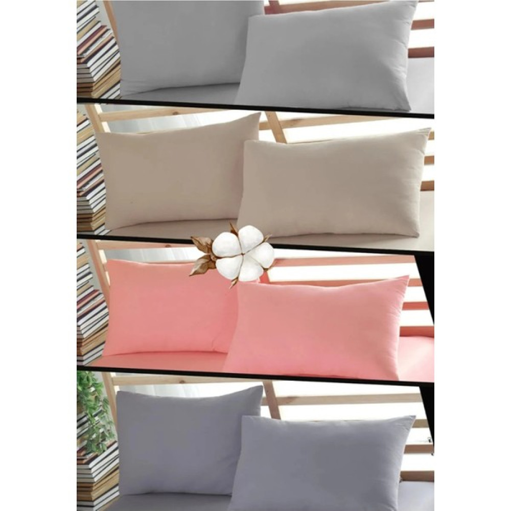 Berr Home Düz Renkliyastık Kılıfı 10LUPAKET - 50 x 70 cm - Açık Mavi Yastık Kılıfı Fiyatı