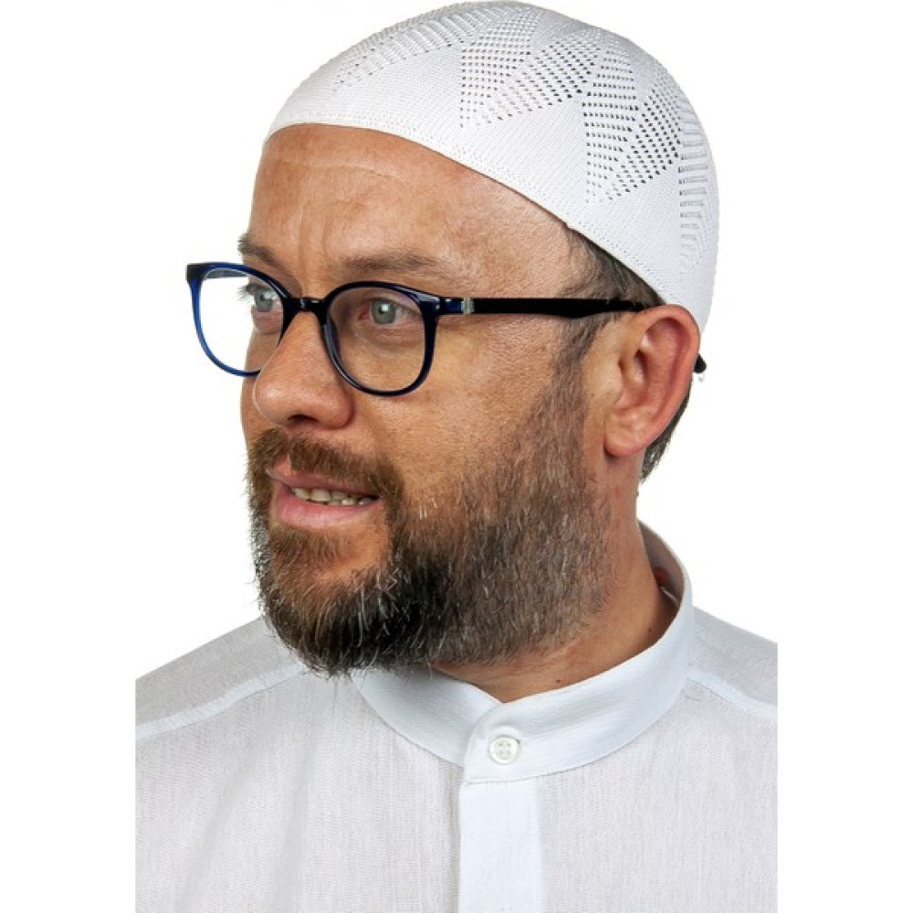 Berra Çelik Örme Dantel Namaz Takkesi Beyaz 1 Adet Erkek Beresi Fiyatı