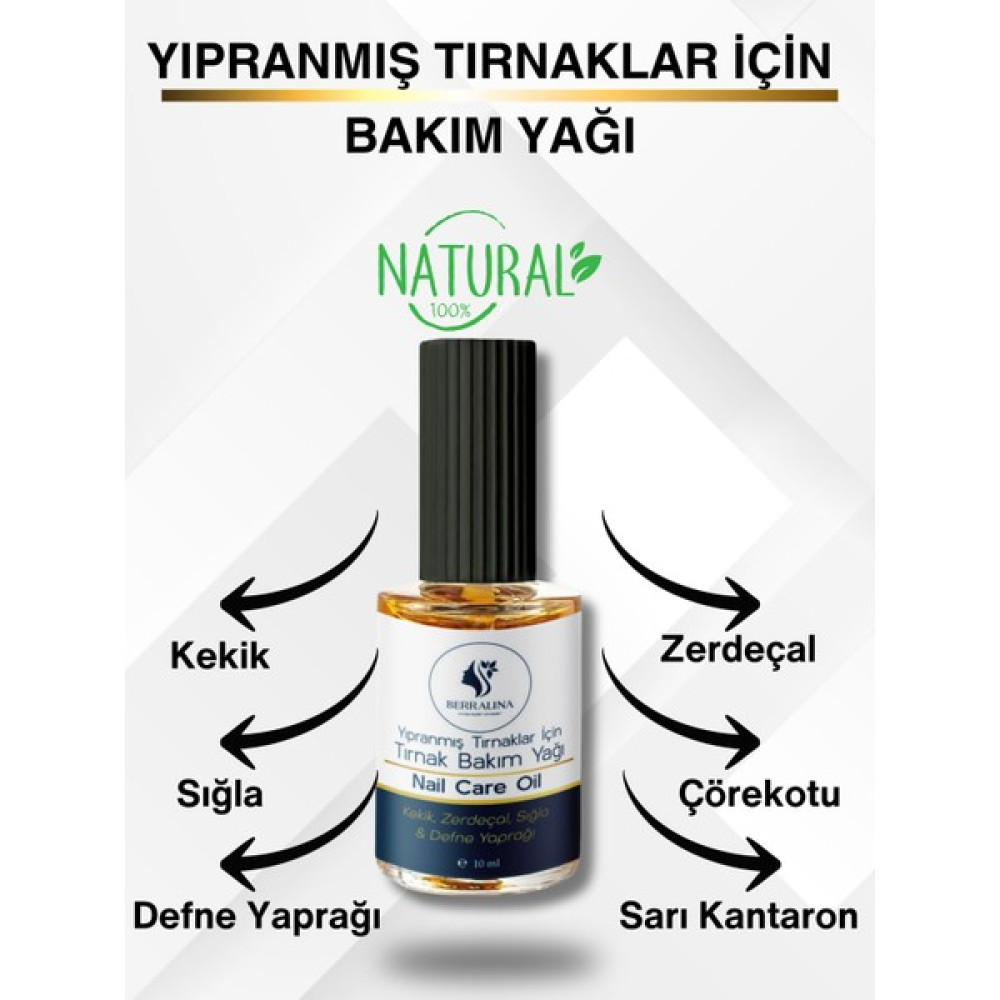 Berralina Doğal Bakım Ürünleri Yıpranmıştırnaklar Için Tırnak Bakım Yağı - Naturel Tırnak Bakımı Fiyatı