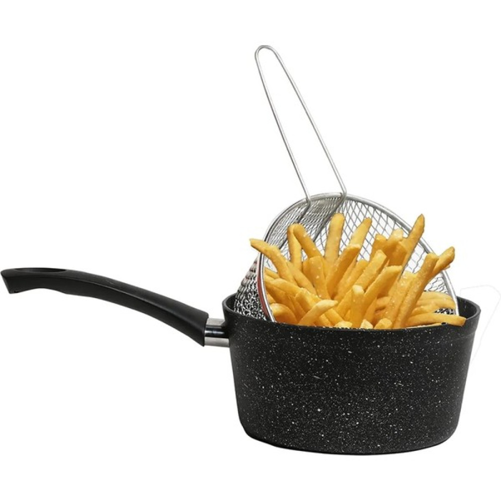 Bersa Chef Melda Granit Kızartma Tavası 20CM Patates Kızartma Fritöz Telli Tavalar Fiyatı