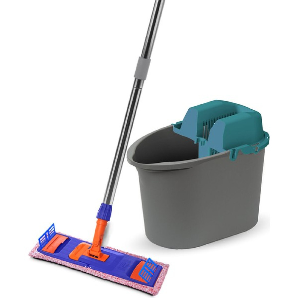 Bersa Chef Moppo Komple Paspas ve Kova Seti Güçlü 40CM Xxl Microfiber Bez Güçlü Temizleme Oto Boyaları Fiyatı
