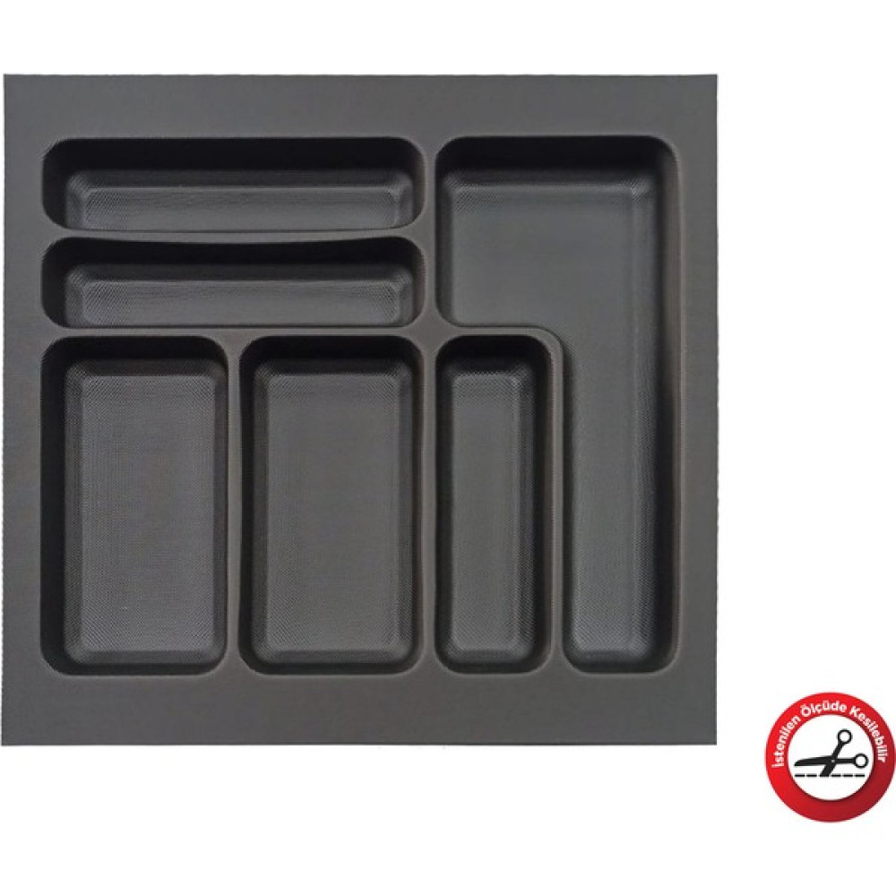 Bersachef 6 Bölmeli Çekmece Içi Düzenleyici Kaşıklık Kesilebilir Kaşıklık 47X49 Organizer Mutfak Pratik Mutfak Gereçleri Fiyatı