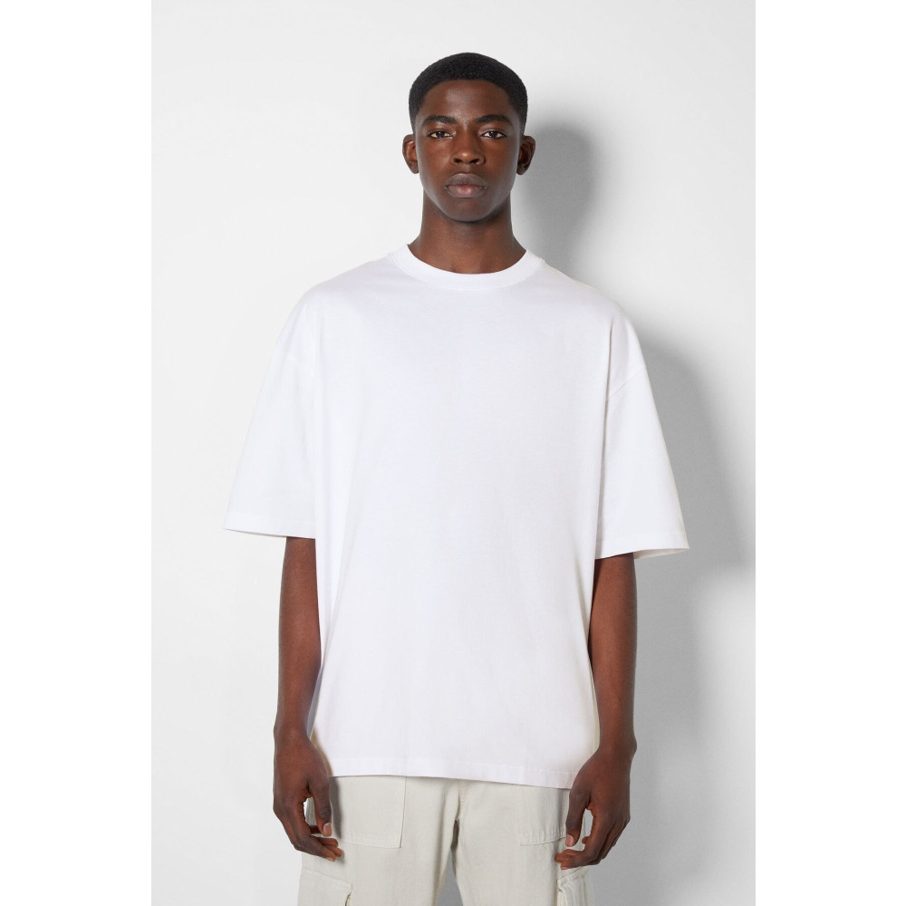 Bershka Kısa Kollu Oversize T-shirt L Beden Bayan T-shirt Fiyatı