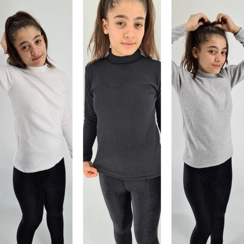 Beruma Kids Kız Çocuk Fitilli Kaşkorse Badi 3'lü Kız Çocuk Body Fiyatı