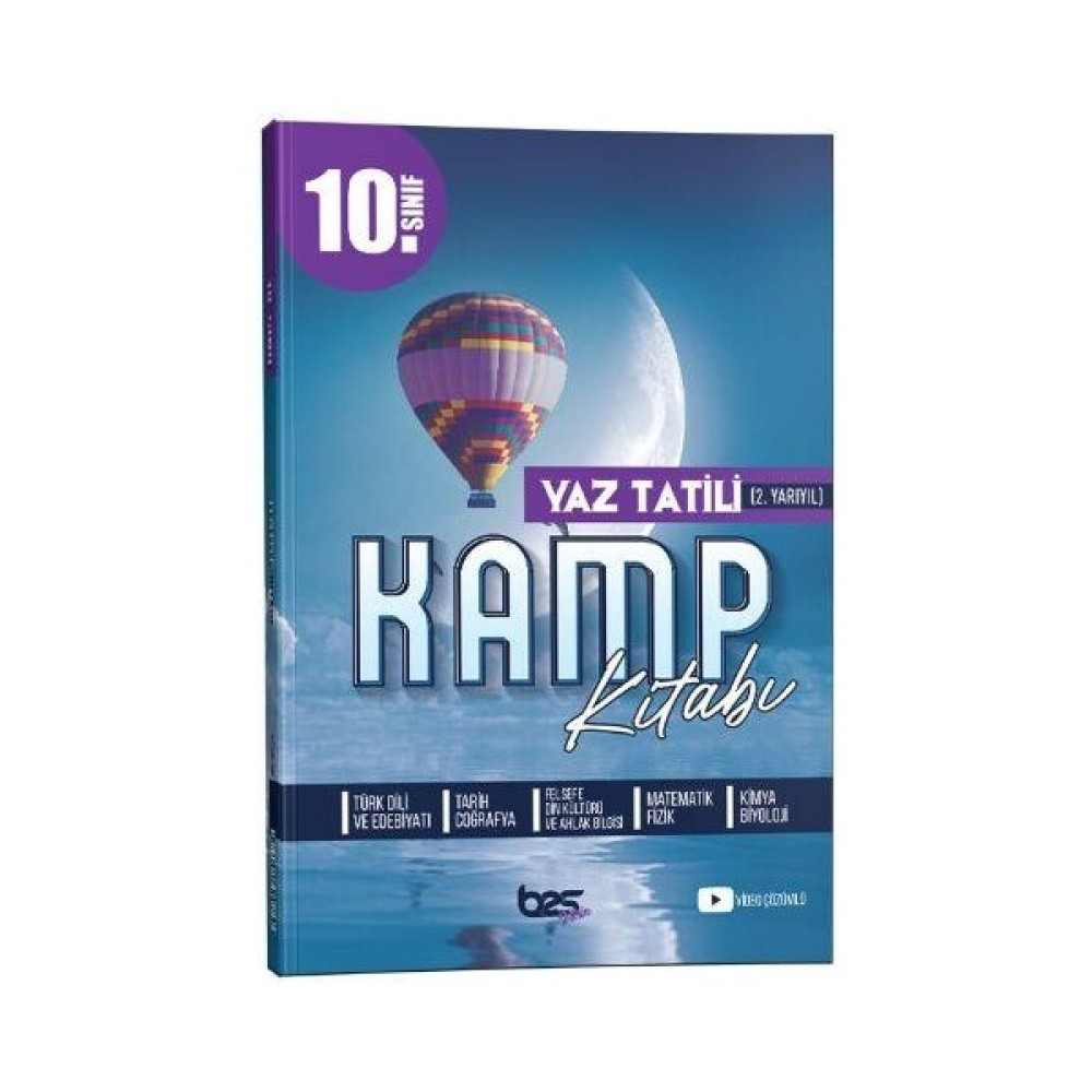 Bes yayınları 10. Sınıf 2. Dönem Tüm Dersler Kamp Kitabı Bes Yayınları Kaynak Kitapları Fiyatı