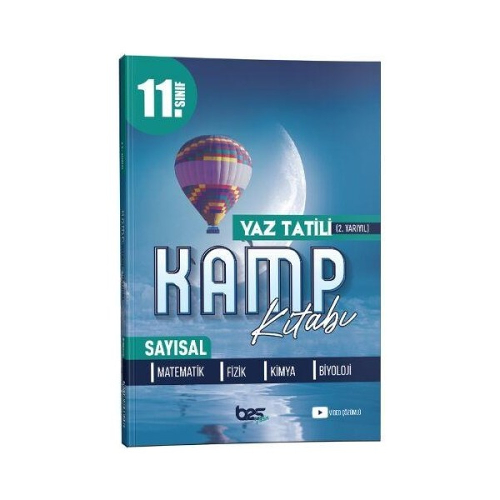 Bes Yayınları 11. Sınıf 2. Dönem Sayısal Kamp Kitabı Kaynak Kitapları Fiyatı