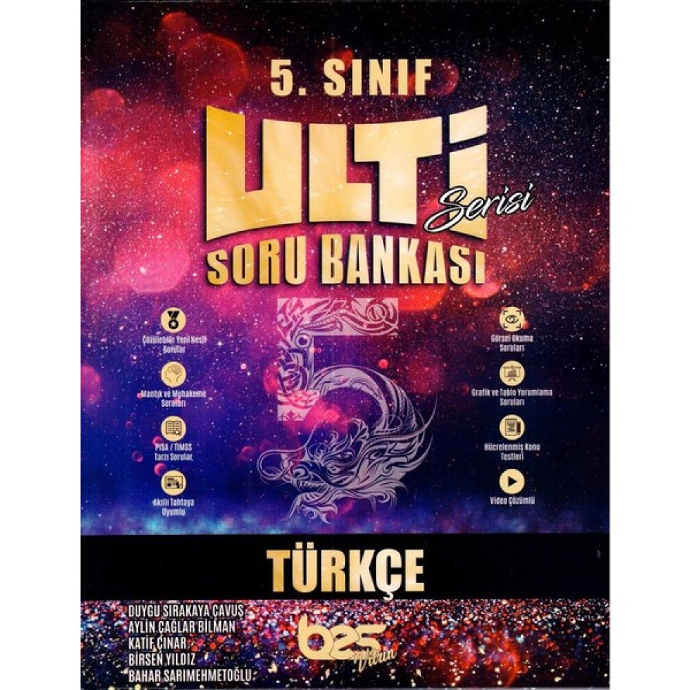 Bes Yayınları 5. Sınıf Türkçe Ulti Soru Bankası Kaynak Kitapları Fiyatı