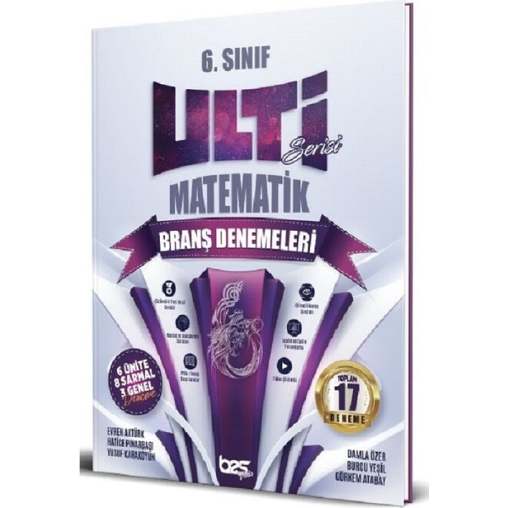 Bes Yayınları 6. Sınıf Matematik Ulti Serisi Denemeleri Matematik Fiyatı
