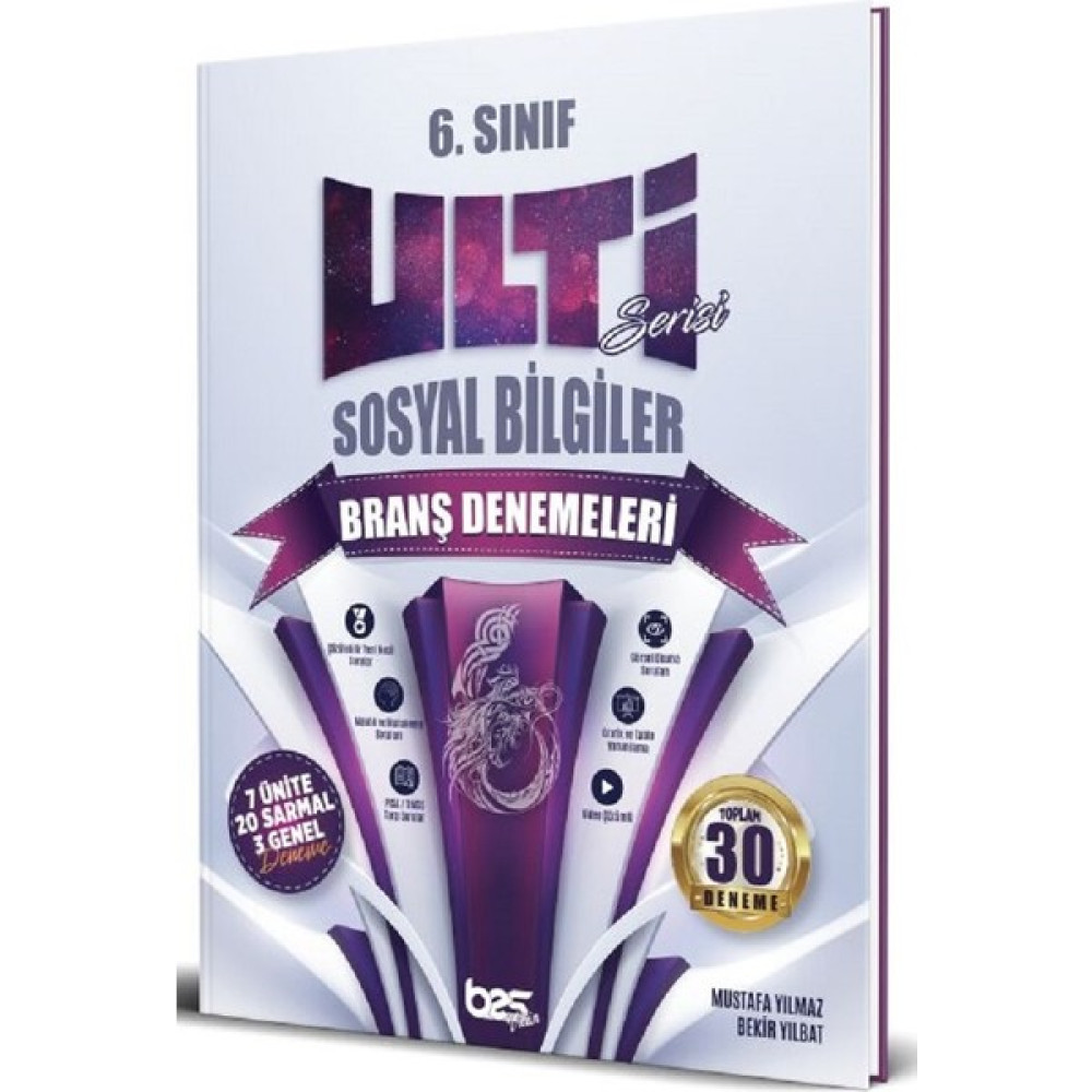Bes Yayınları 6. Sınıf Sosyal Bilgiler Ulti Serisi Denemeleri Sosyal Bilgiler Fiyatı