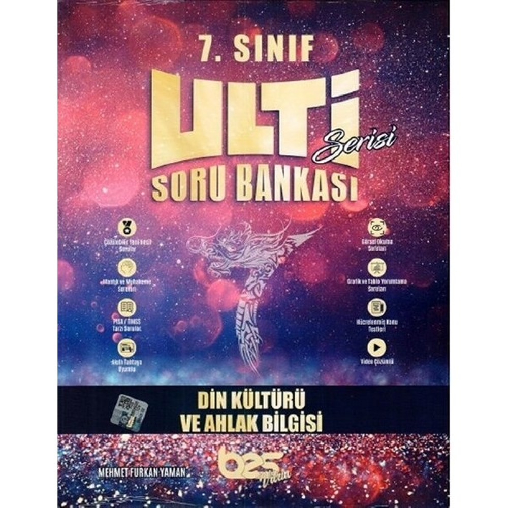 Bes Yayınları 7. Sınıf Din Kültürü ve Ahlak Bilgisi Ulti Soru Bankası Kaynak Kitapları Fiyatı